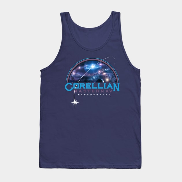 Corellian Masternav Tank Top by MindsparkCreative